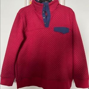 NWT Quilted Pullover